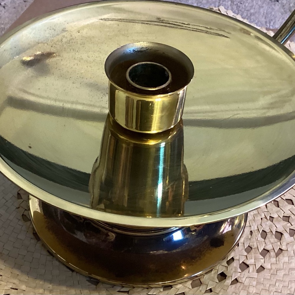 Baldwin  Gold Candle Holder